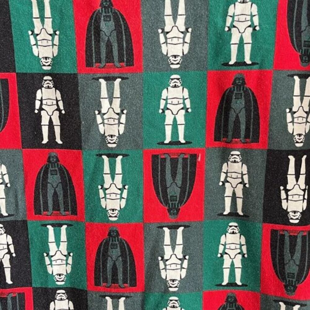 Hanna Anderson x Star Wars‎ Darkside Print Unisex Pajama Top XXL Organic Cotton - Picture 2 of 8